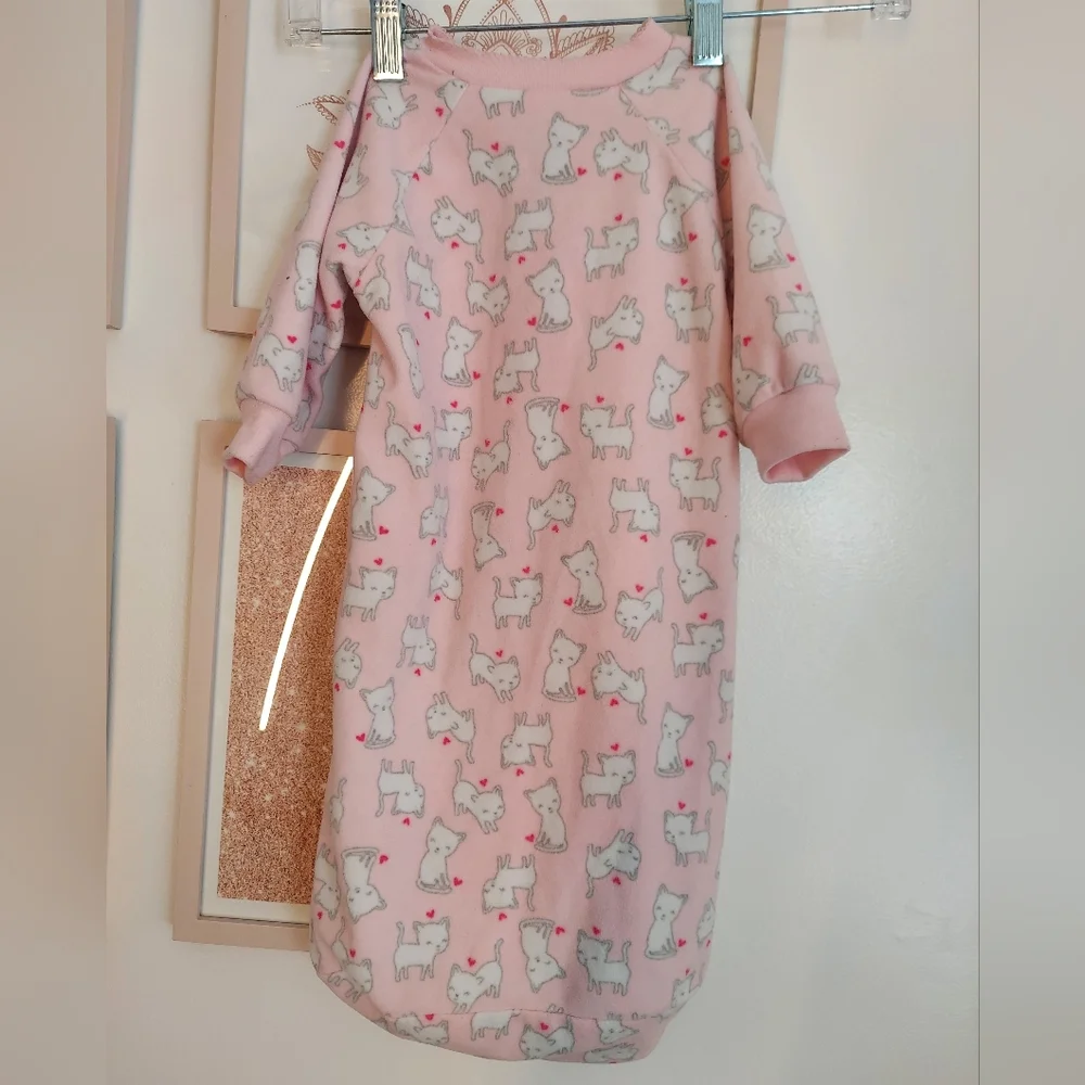 🎁 10/$25- Sleep Sack, 0-9 months,  pink cat print